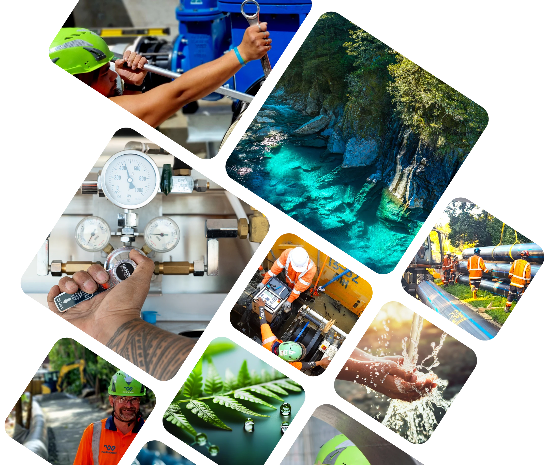 Northwater homepage collage